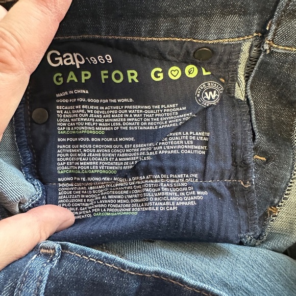 Gap True Skinny Jeans Dark Blue Denim Size 29 R Women’s - Picture 8 of 8